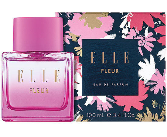 Elle Parfums Fleur bottle and box